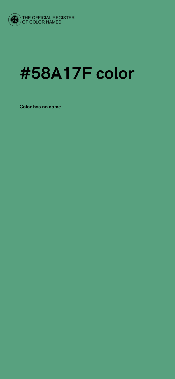 #58A17F color image