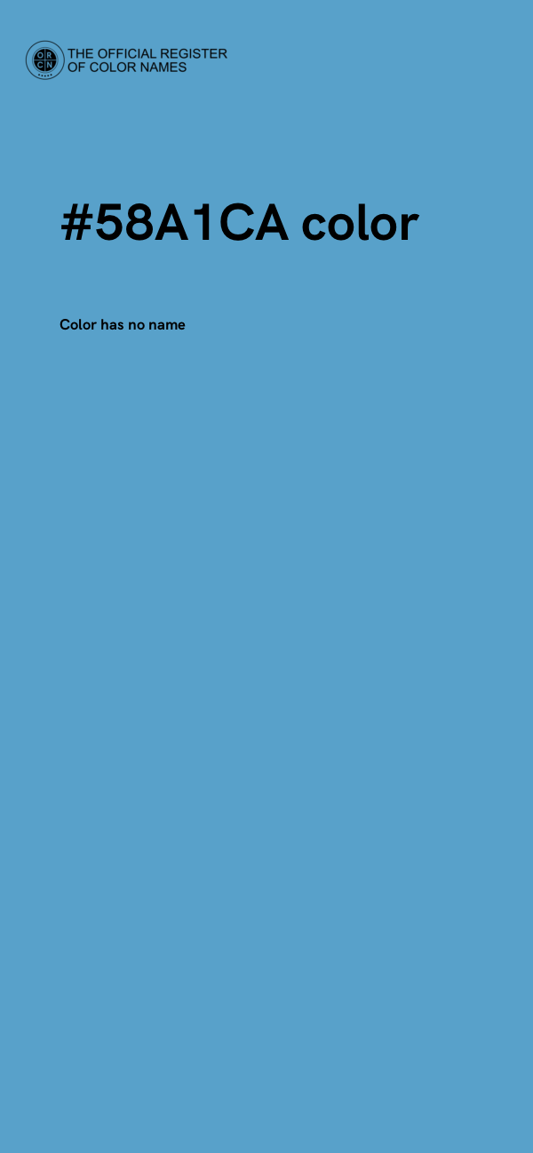 #58A1CA color image