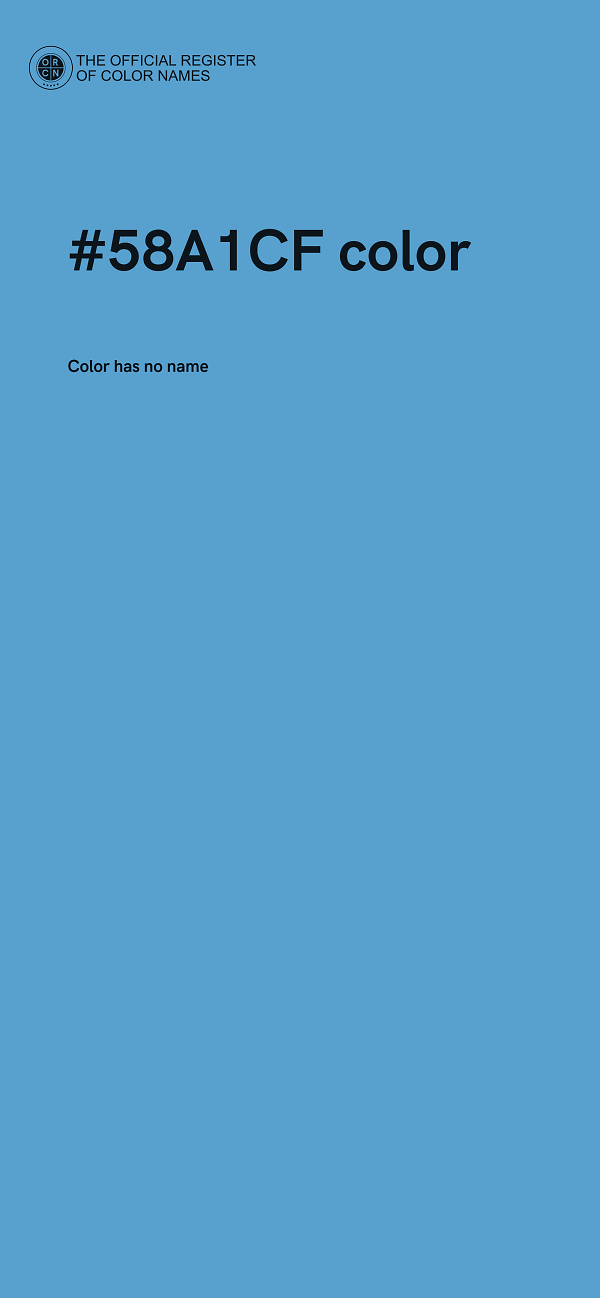 #58A1CF color image