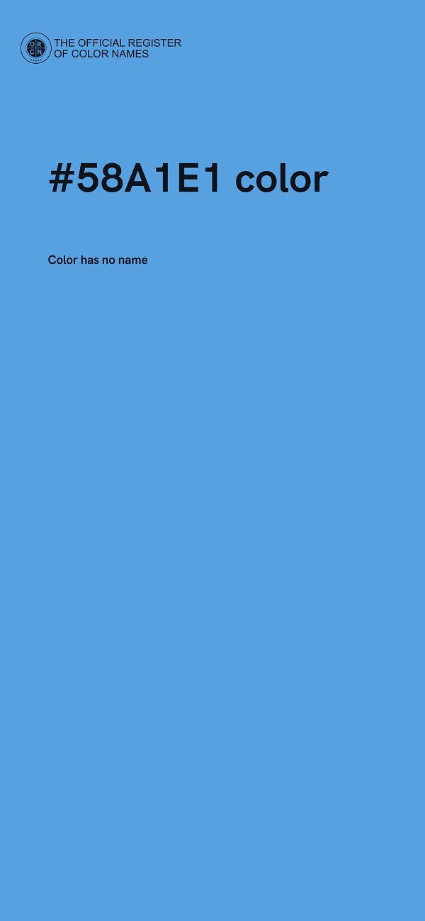 #58A1E1 color image
