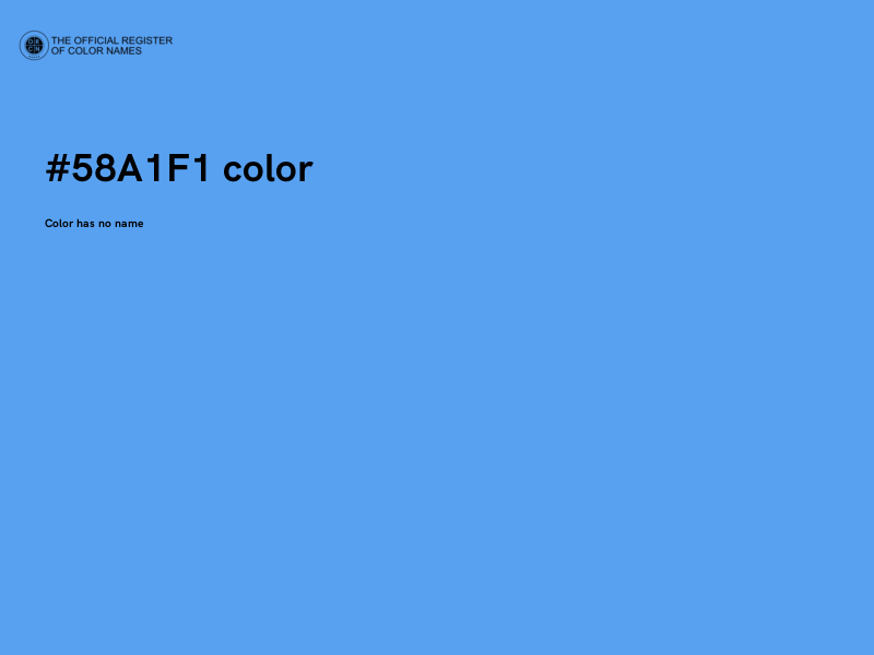 #58A1F1 color image