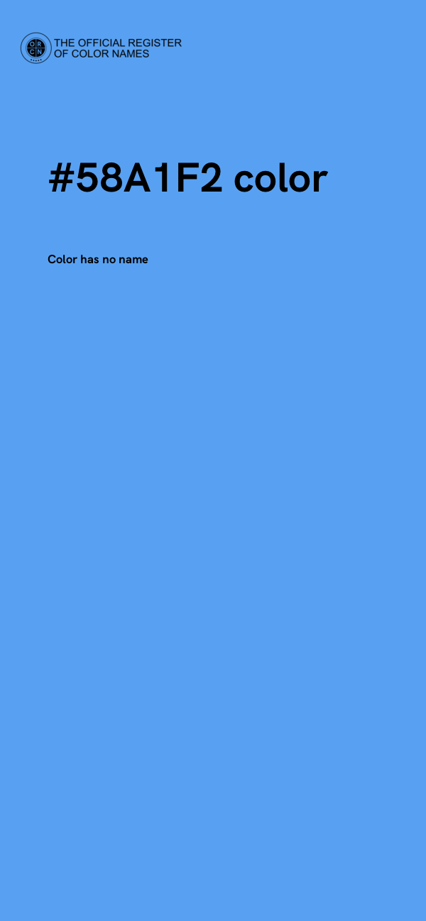 #58A1F2 color image