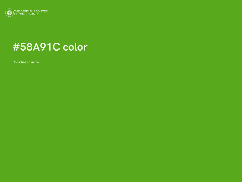 #58A91C color image