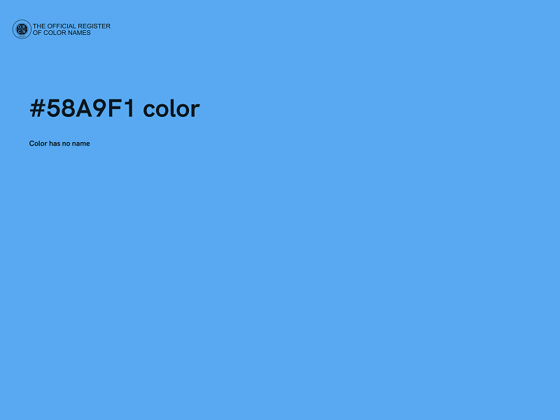 #58A9F1 color image