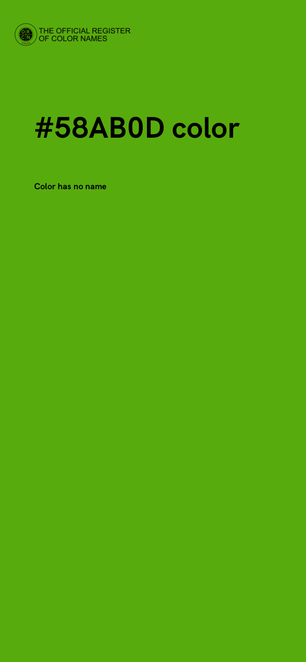 #58AB0D color image