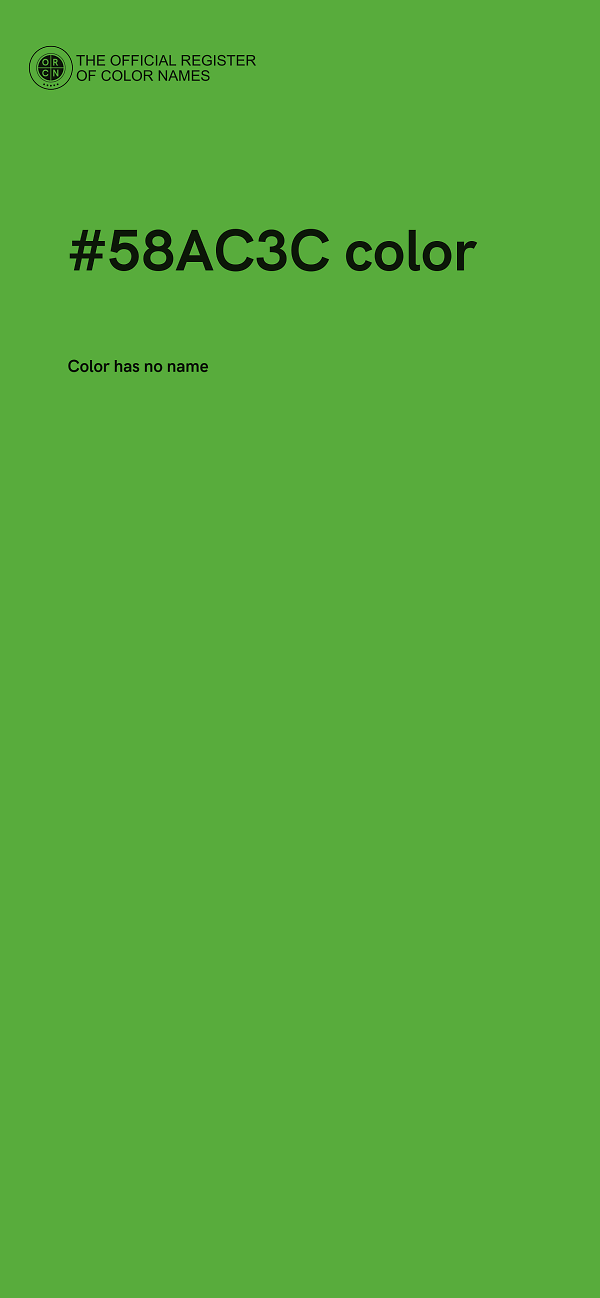 #58AC3C color image