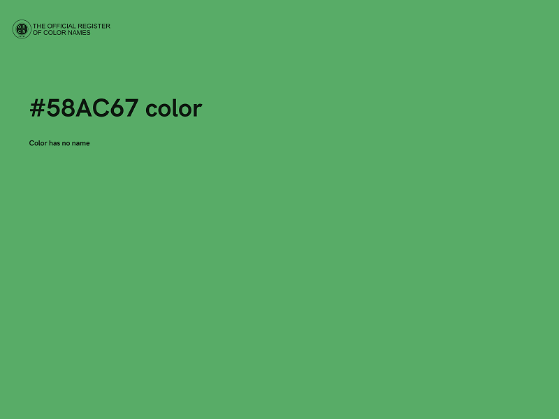 #58AC67 color image