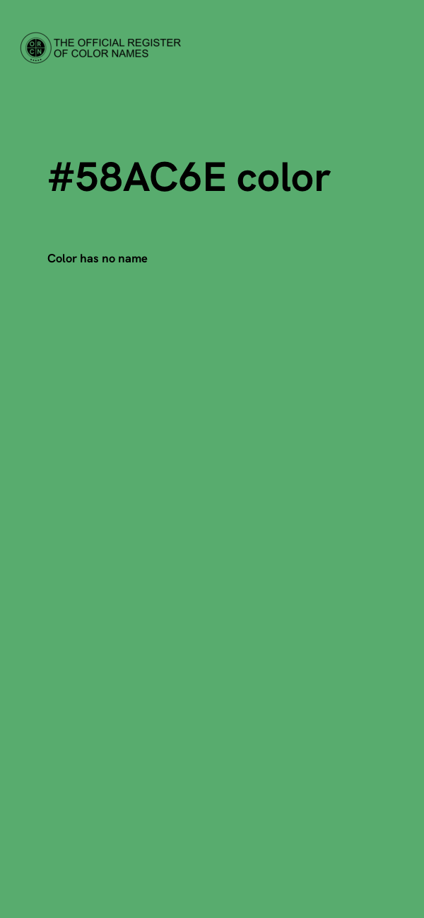 #58AC6E color image