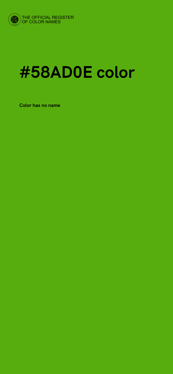 #58AD0E color image