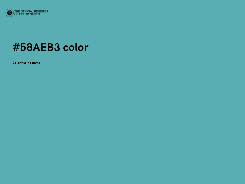 #58AEB3 color image