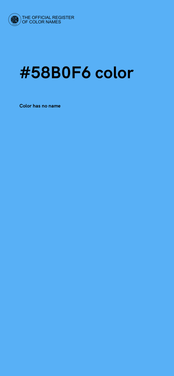 #58B0F6 color image