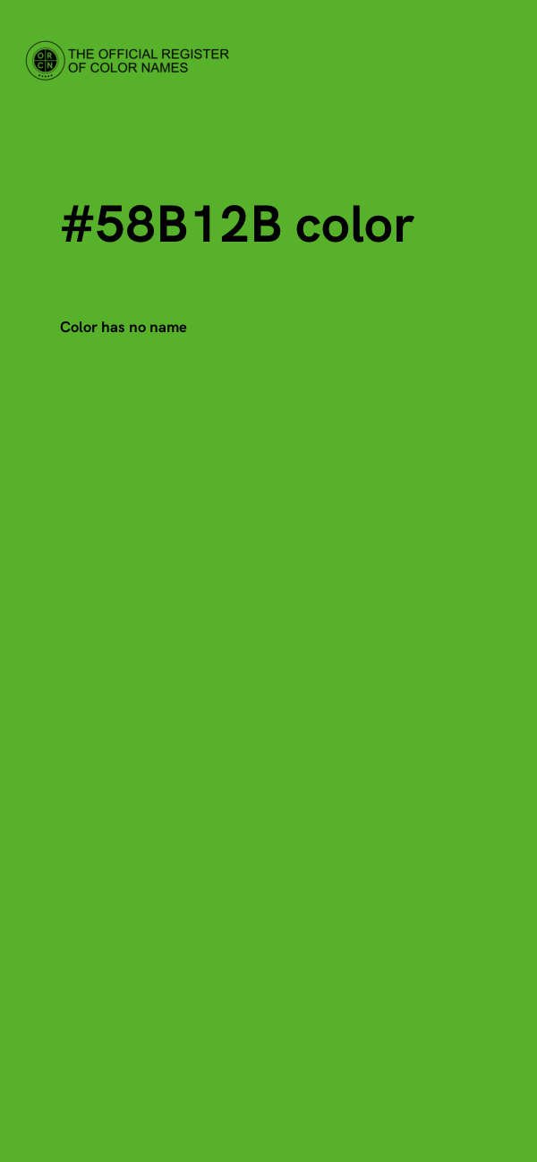 #58B12B color image