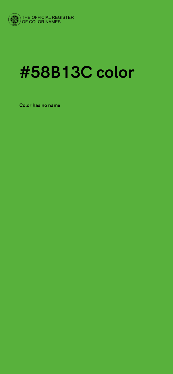 #58B13C color image