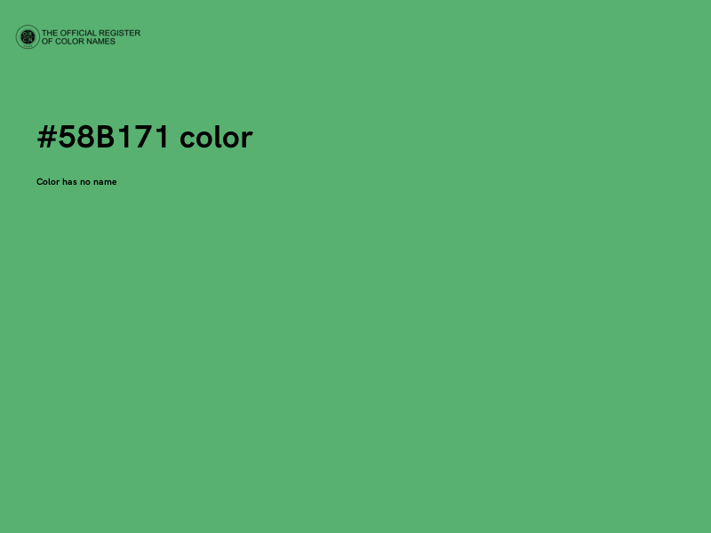#58B171 color image