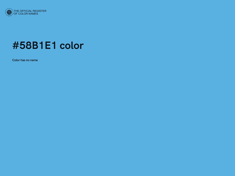 #58B1E1 color image