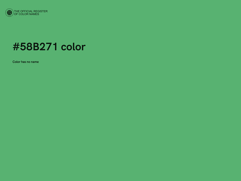#58B271 color image