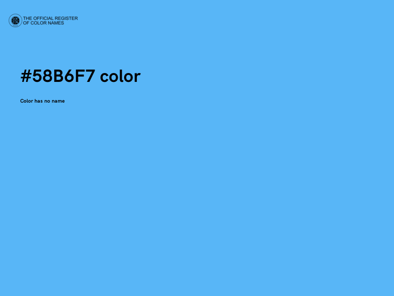 #58B6F7 color image