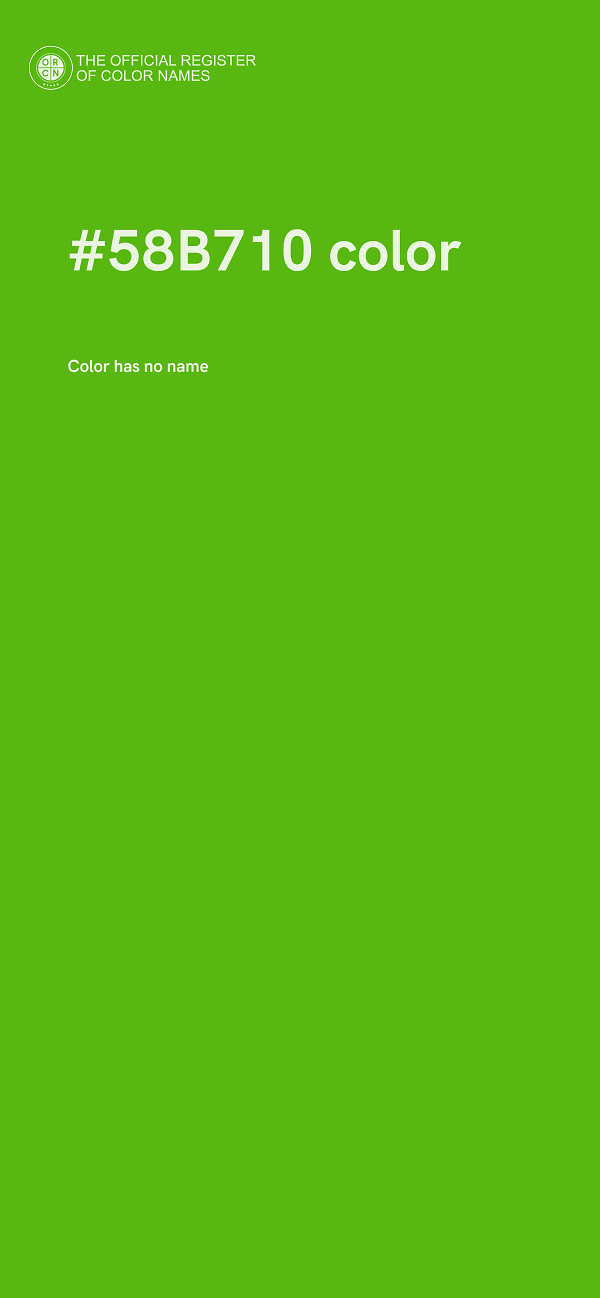#58B710 color image