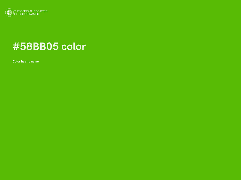 #58BB05 color image