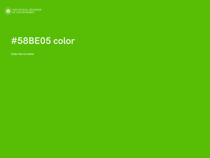 #58BE05 color image