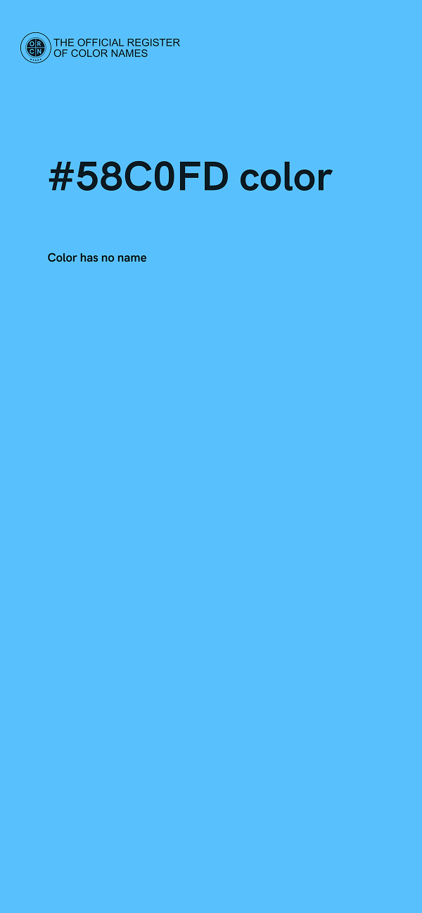 #58C0FD color image