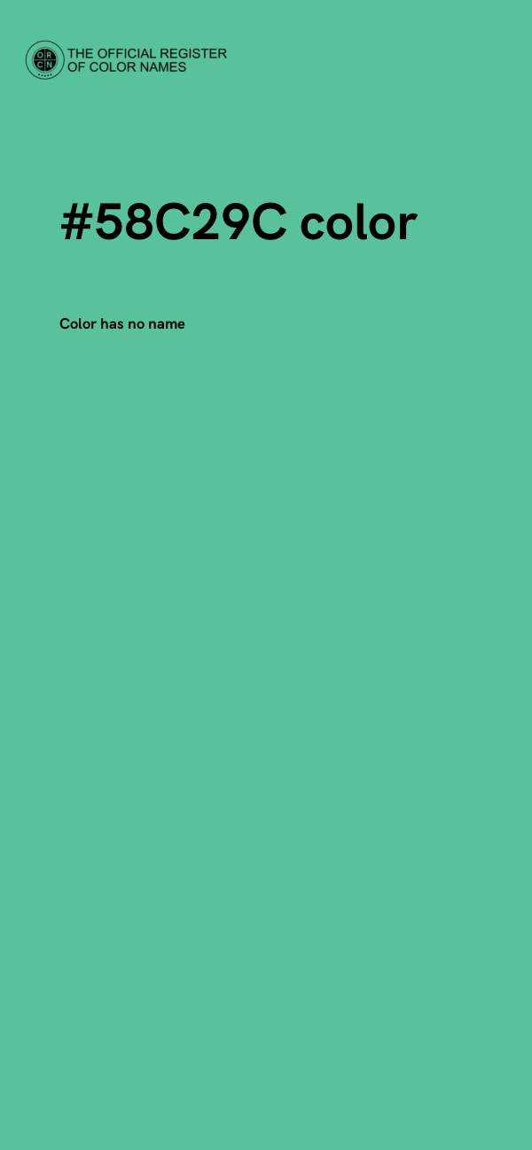 #58C29C color image