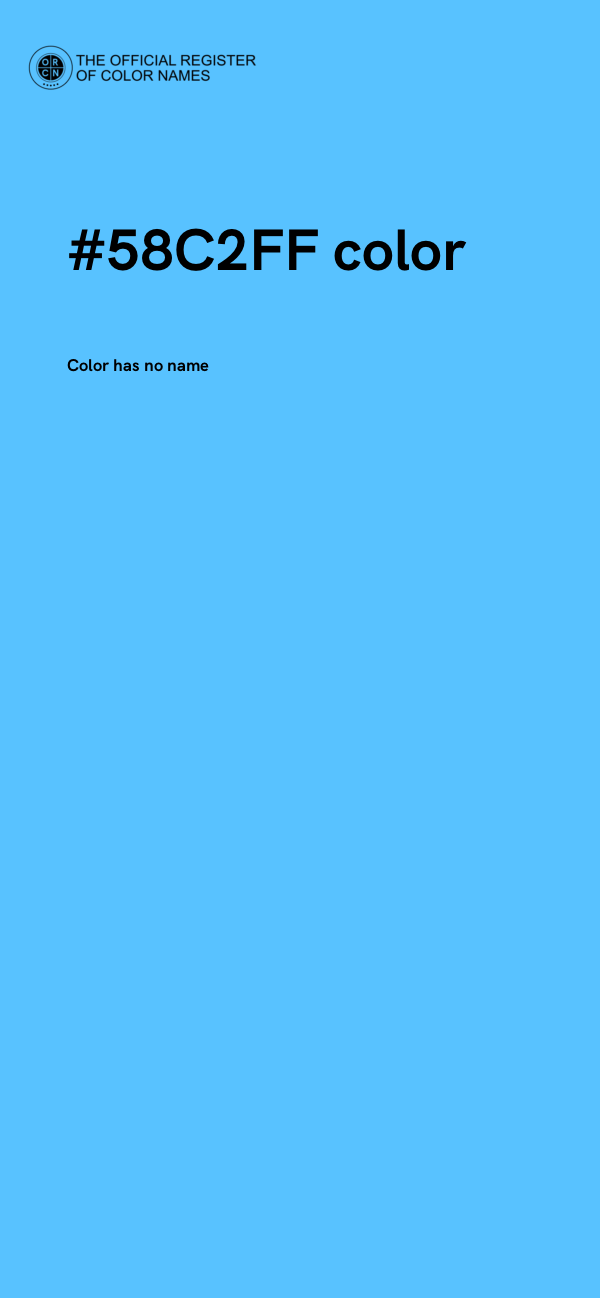 #58C2FF color image