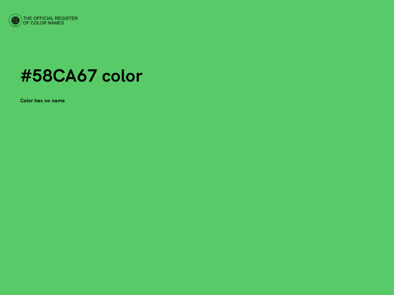 #58CA67 color image
