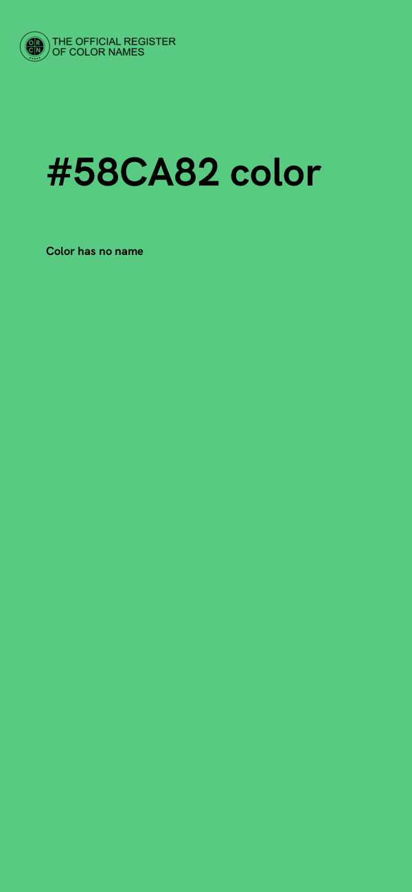 #58CA82 color image
