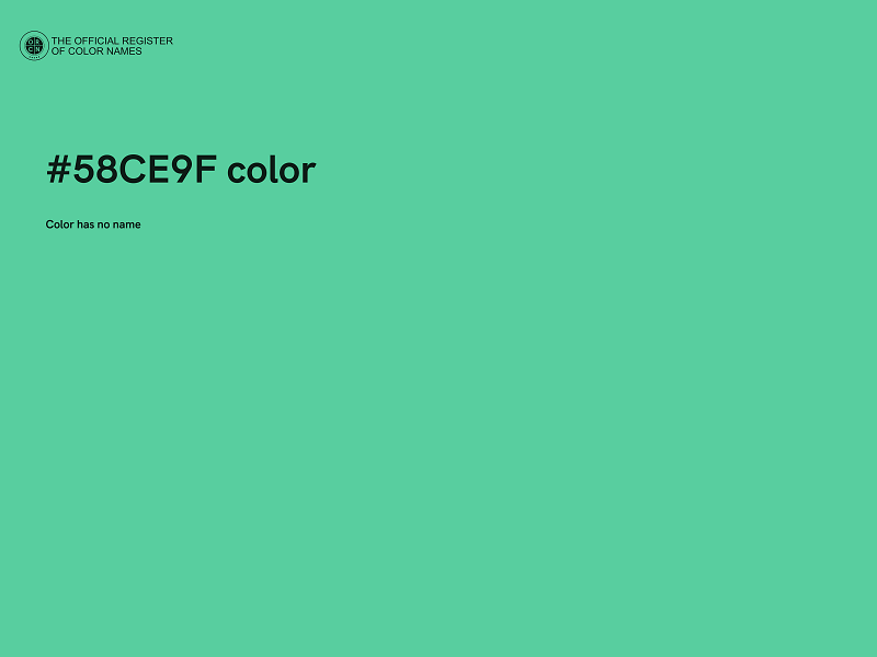 #58CE9F color image