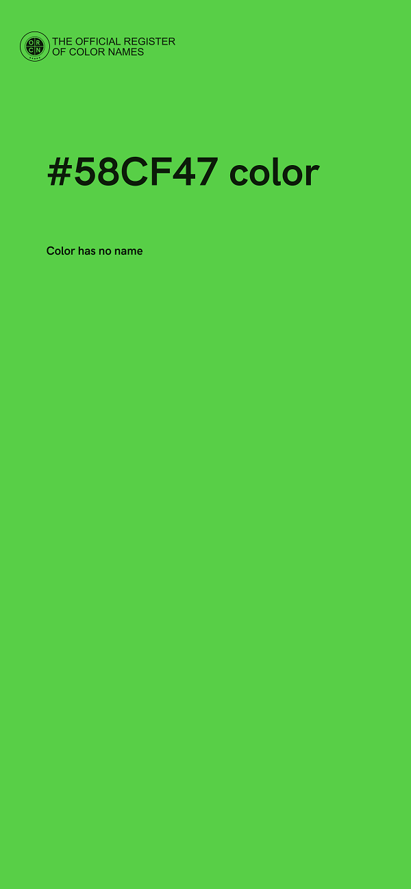 #58CF47 color image