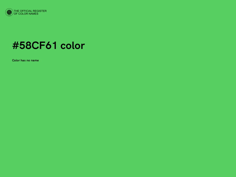#58CF61 color image