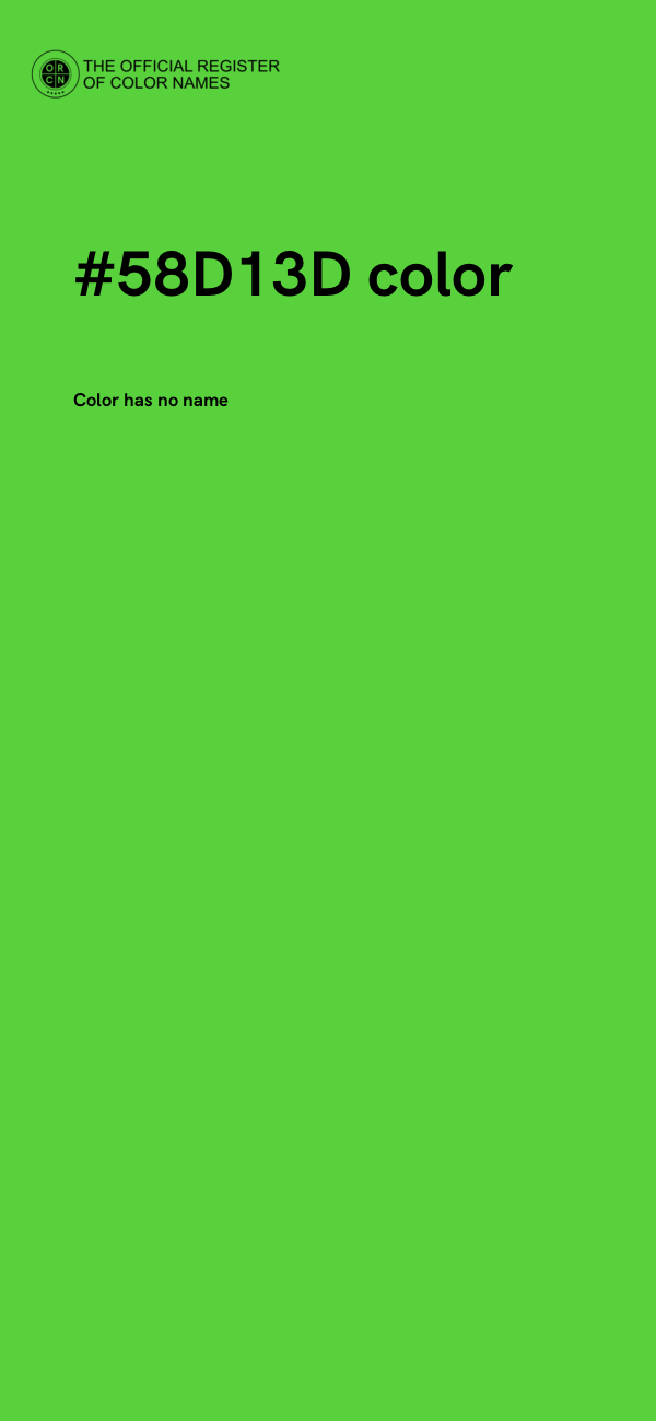 #58D13D color image