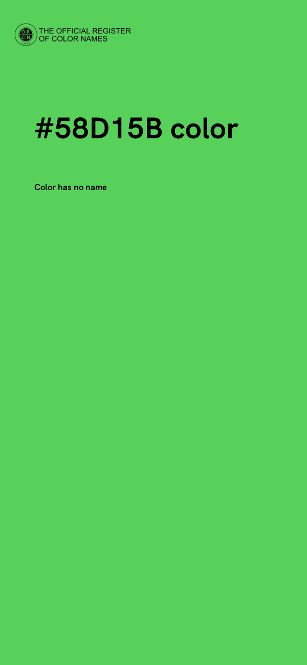 #58D15B color image