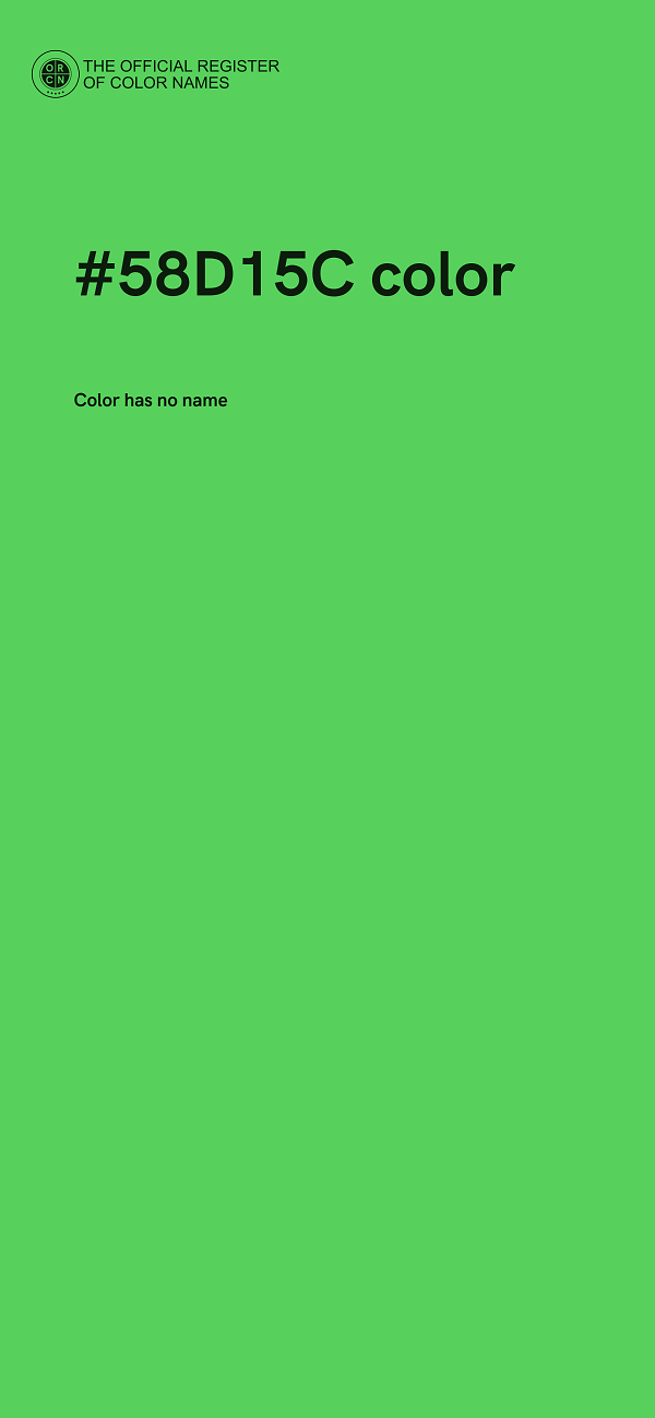#58D15C color image