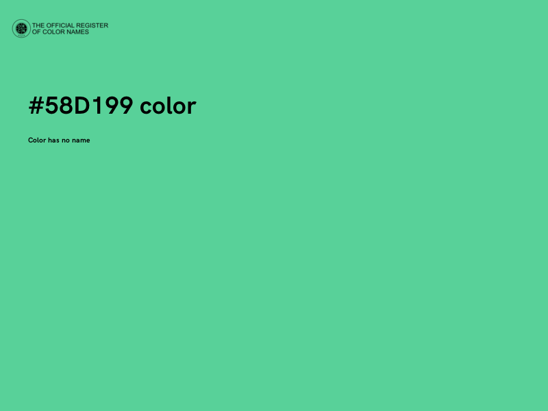 #58D199 color image
