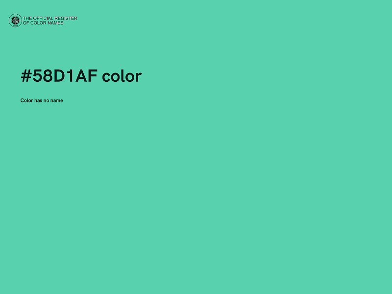 #58D1AF color image