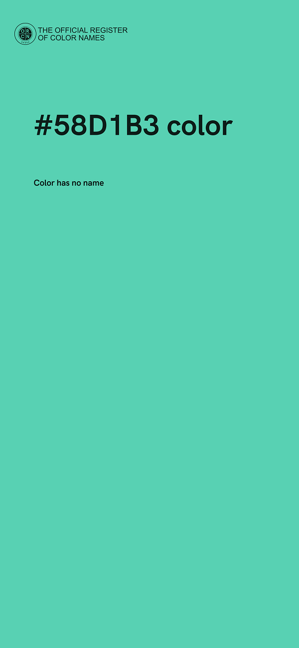 #58D1B3 color image