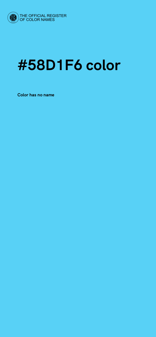 #58D1F6 color image