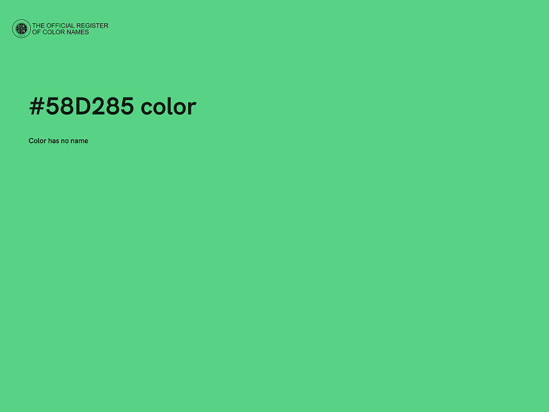 #58D285 color image
