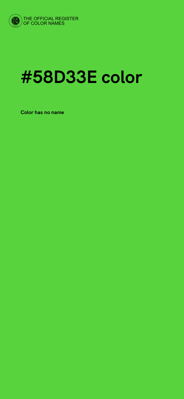 #58D33E color image