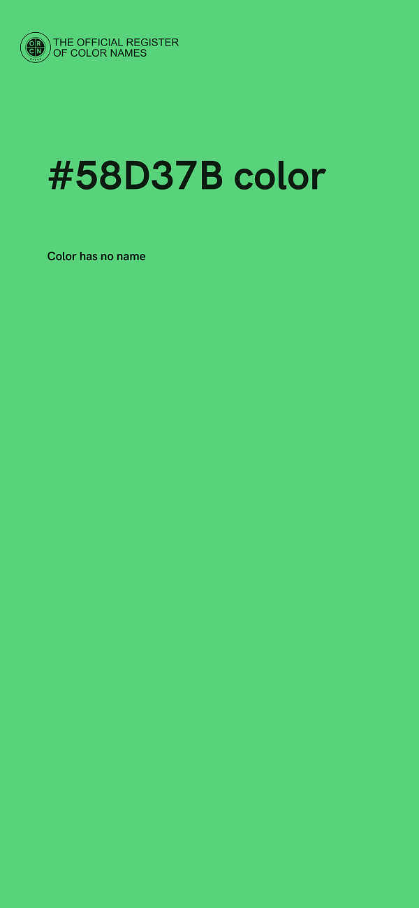 #58D37B color image