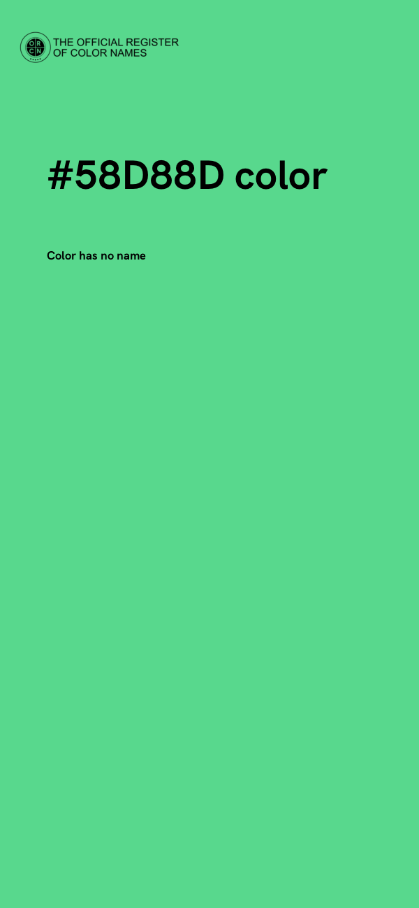 #58D88D color image
