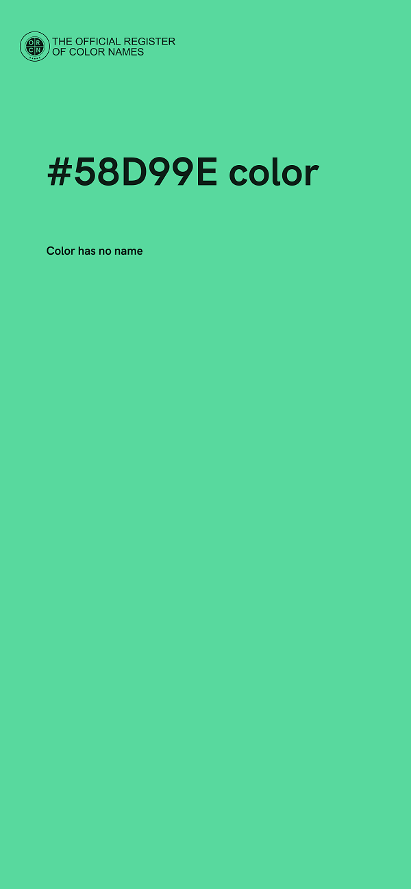 #58D99E color image