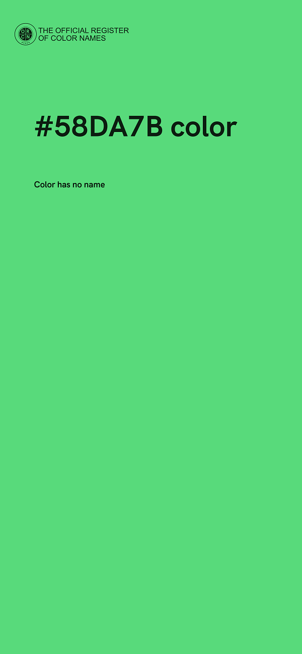 #58DA7B color image