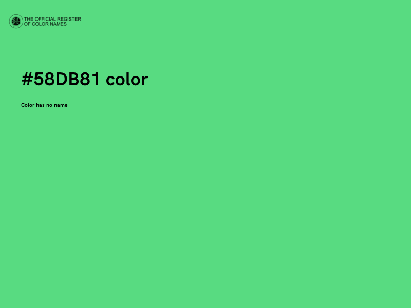 #58DB81 color image