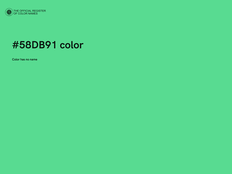 #58DB91 color image