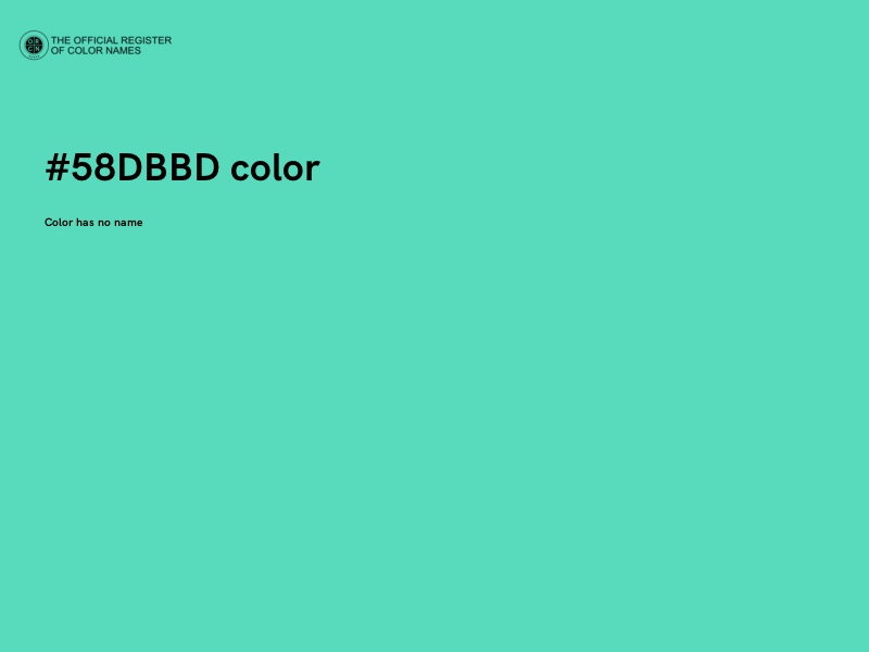 #58DBBD color image