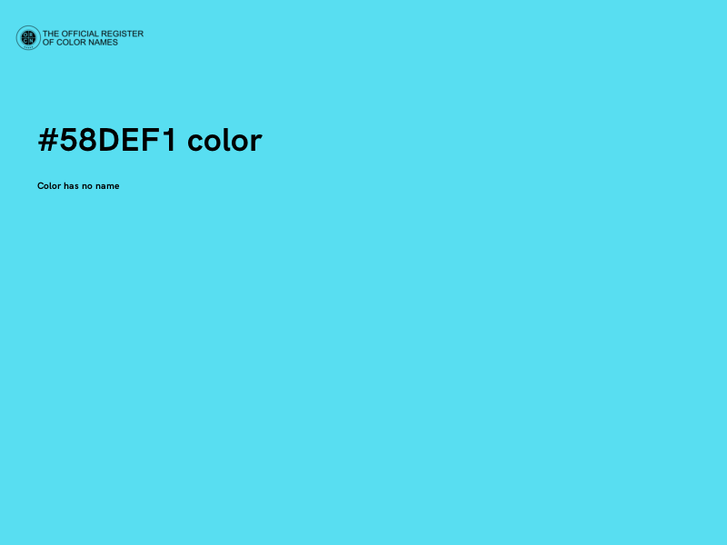 #58DEF1 color image