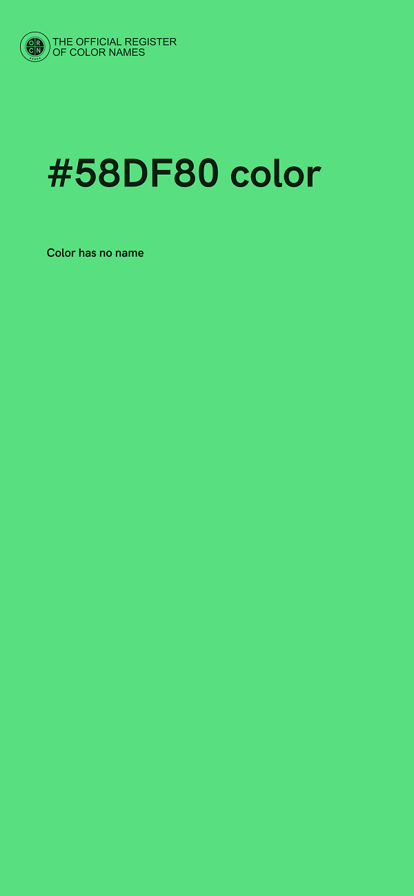 #58DF80 color image
